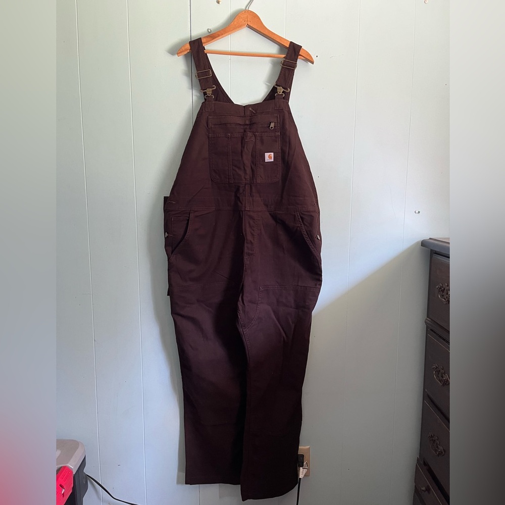 Carhartt New without tags loose fit overalls.